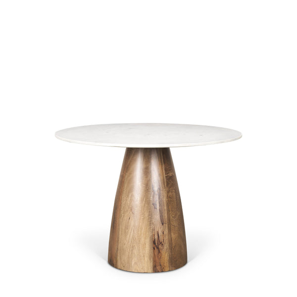 Allyson 42" Round Marble Dining Table