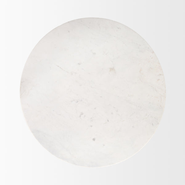 Allyson 42" Round Marble Dining Table
