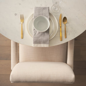 Allyson 42" Round Marble Dining Table