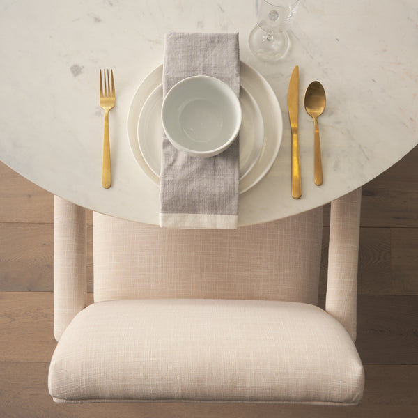Allyson 42" Round Marble Dining Table
