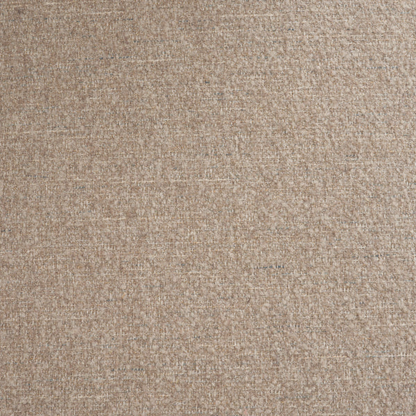 Kornelia Textured Mushroom Fabric Barrel Accent Chair