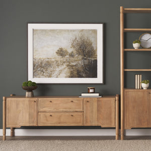 Modern Farmhouse Rustic Countryside Framed Art Print under Glass