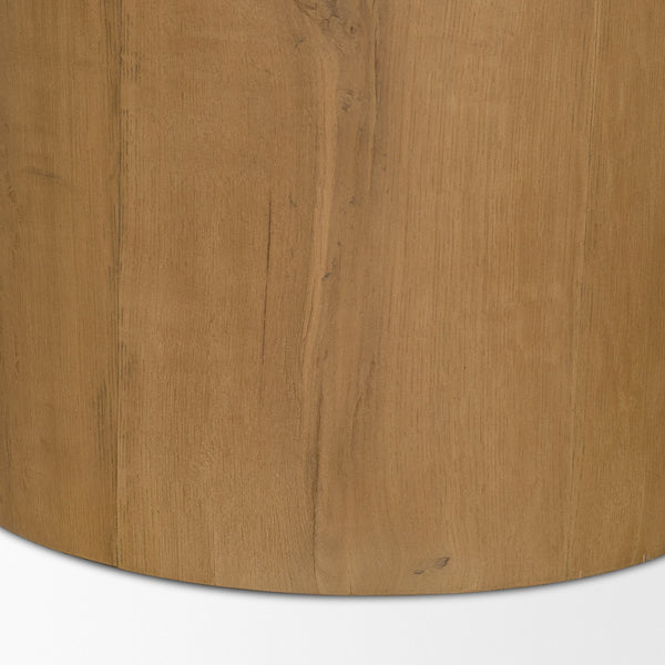 Siena Round Pedestal Dining Table | Travertine | Seats 4