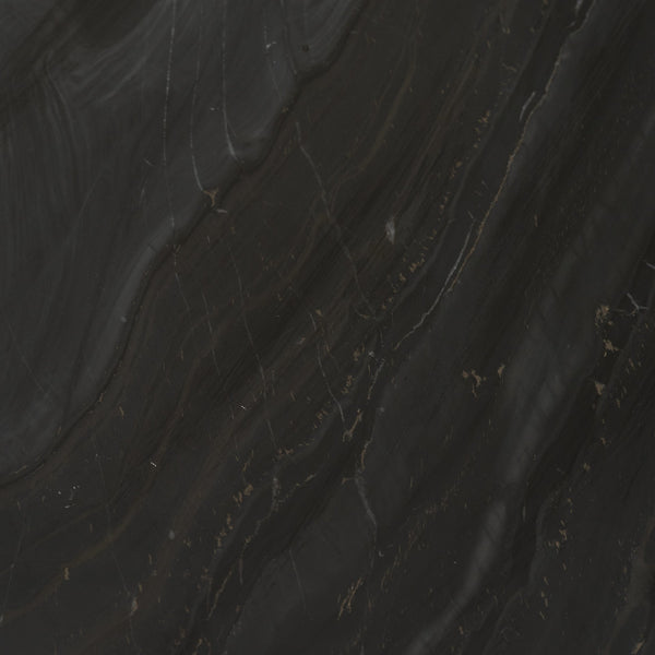 Rumer Black Wood w/ Black Marble Coffee Table