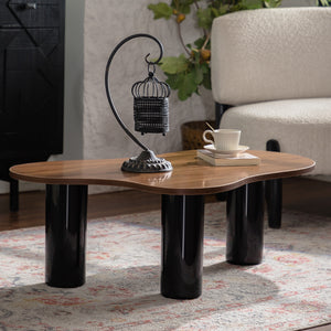 Cloud Coffee Table Modern Colour Combination Coffee Table Easy Assembly Coffee Table for Living Room