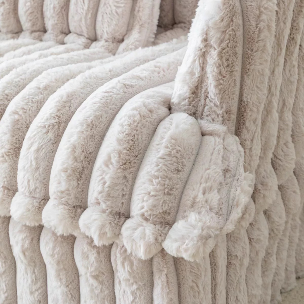 Corduroy Lounge Armchair