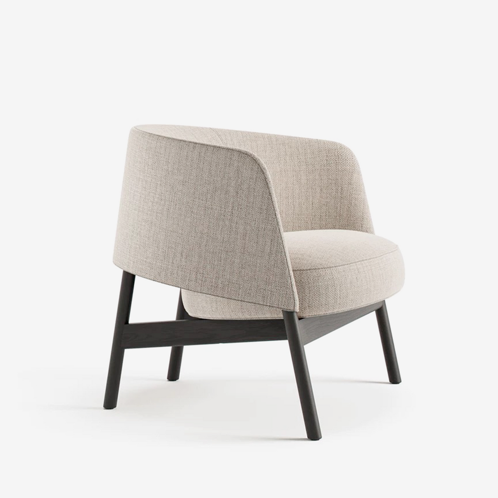 Minimal Fabric Armchair