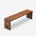 Solid Wood Dining Bench