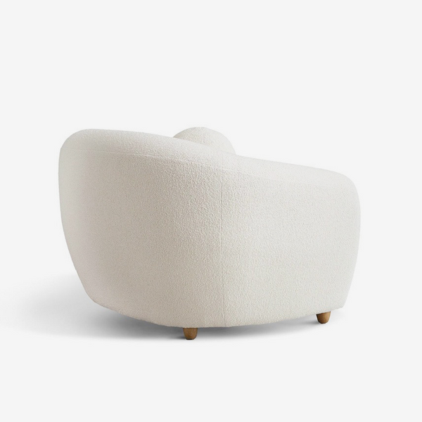 Modern Crescent Arm Sofa