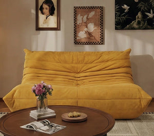2-Seater Nubuck Caterpillar Sofa
