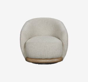 Swivel Wood Base Chair