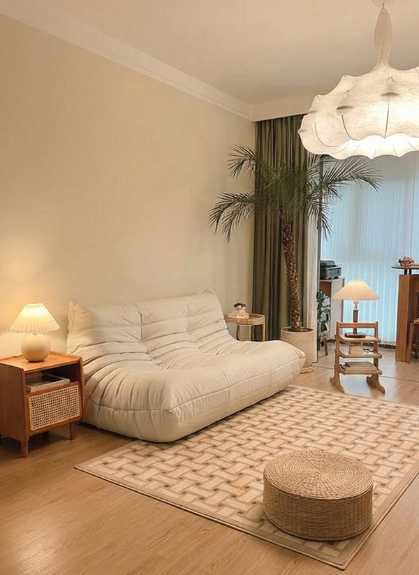 2-Seater Genuine Leather Caterpillar Sofa