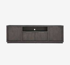 Modern Charcoal Wood TV Stand