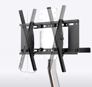 Modern Minimalist Studio TV Floor Stand for 50–90 Inch Screens