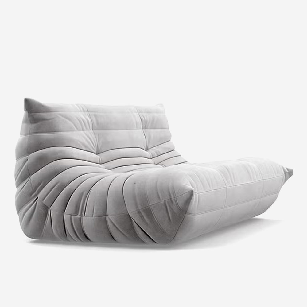 2-Seater Microsuede Caterpillar Sofa