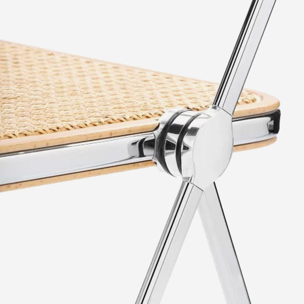 Folding Woven Dining Chair