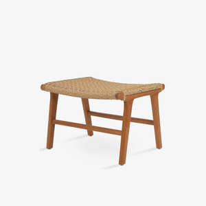 Modern Rope Woven Armchair with Supportive Arms – Handcrafted Accent Chair for Living Room, Patio & Lounge