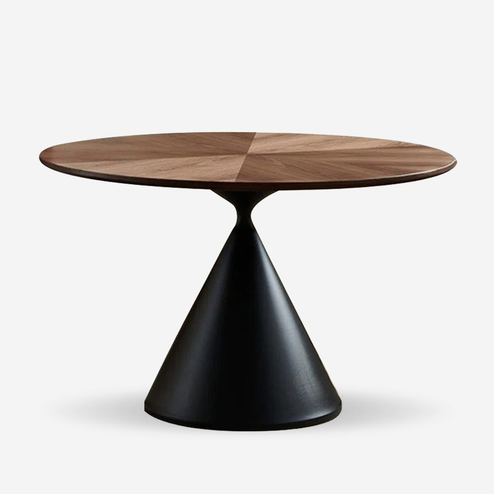 Round Wooden Dining Table