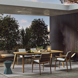 Solid Teak Outdoor Dining Chair