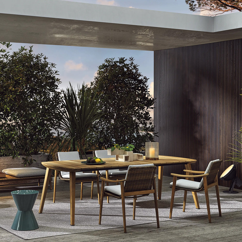 Solid Teak Outdoor Dining Table