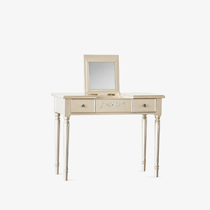 Classic Vanity Table with Flip-Top Mirror