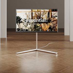 Modern Minimalist Studio TV Floor Stand for 50–90 Inch Screens