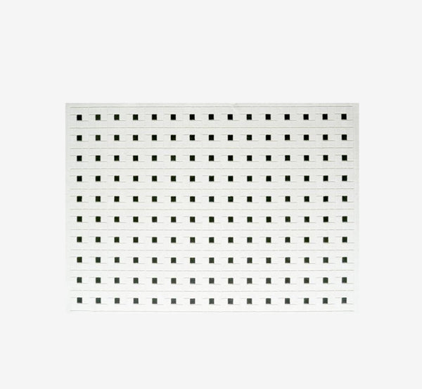 Carlin Modern Minimalist Black Grid Area Rug | Geometric High-Low Carpet