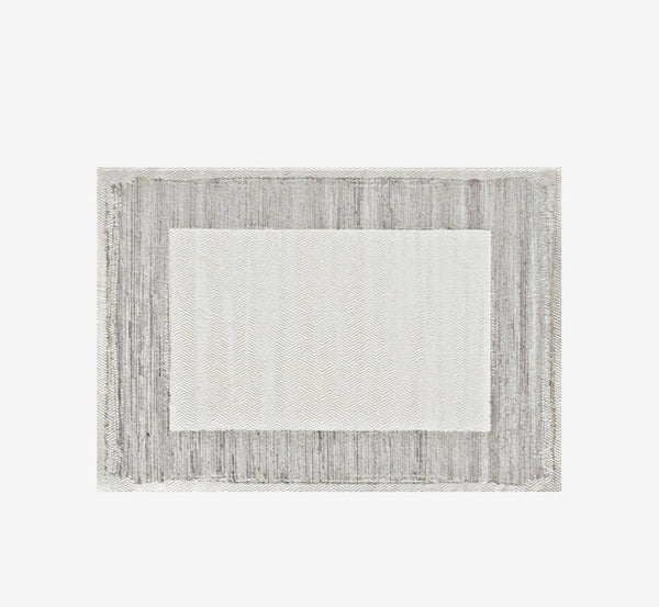 Poetic Misty Mountain Wash Rug | Super Soft Distressed Neutral Carpet