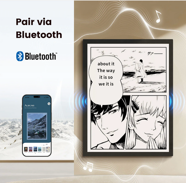 MorningBlues Stereo Frame Lyrics Speaker T2
