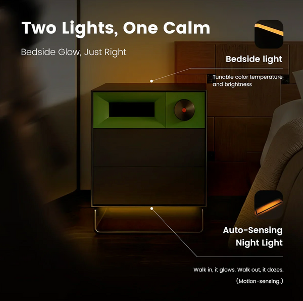 MorningBlues Cabinet S1 Stereo Nightstand Speaker