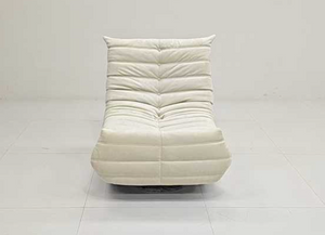 Modern Adjustable Caterpillar Lounge Chair with Footrest