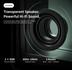 MorningBlues Lyric Speaker SonicGlass A1
