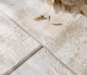 Lille Organic Modern Abstract Textured Area Rug | Warm Neutral