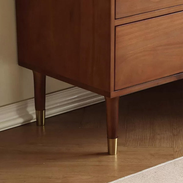 Solid Wood Five-Drawer