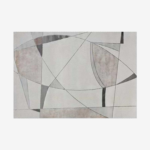 Minimalist Geometric Area Rug