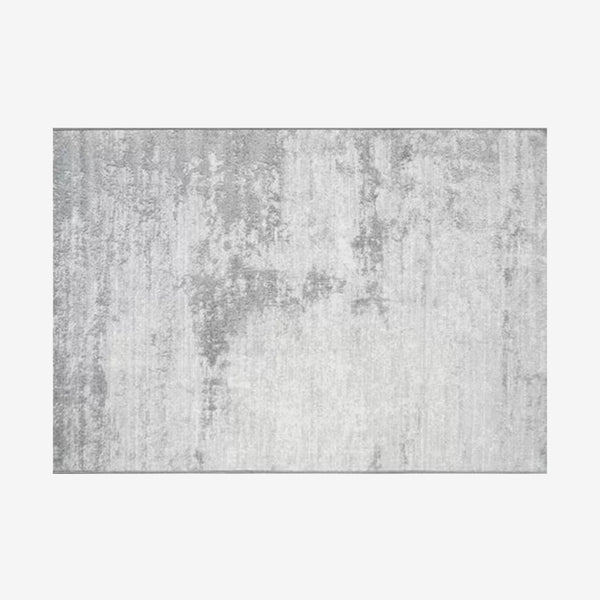 Modern Grey Minimalist Area Rug