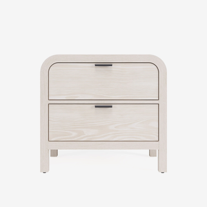 Drake  Drawer USB-Charging Nightstand in Sugar