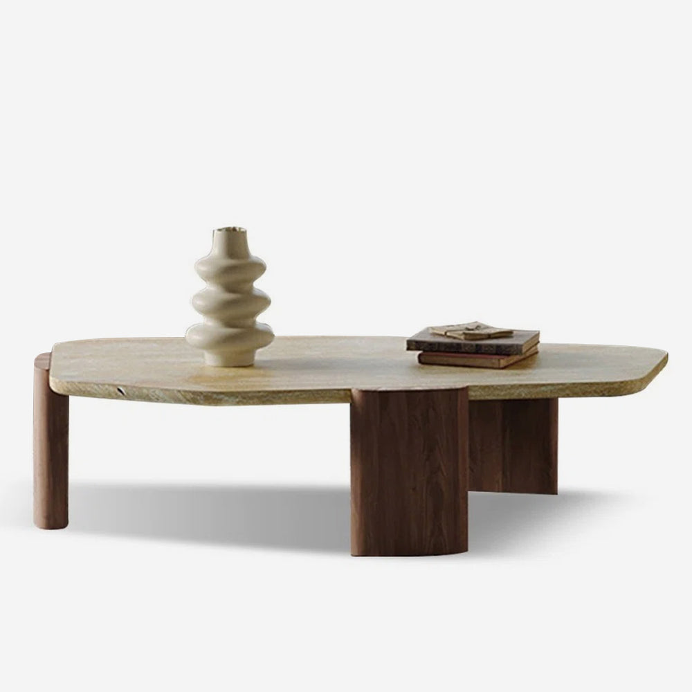 Travertine Coffee Table
