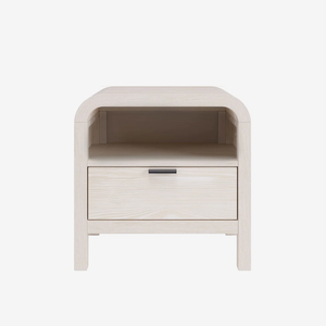 Drake  Drawer USB-Charging Nightstand in Sugar