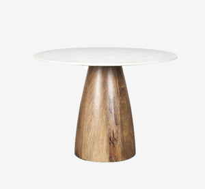 Allyson 42" Round Marble Dining Table