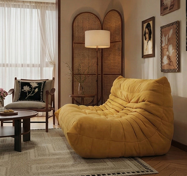 2-Seater Nubuck Caterpillar Sofa