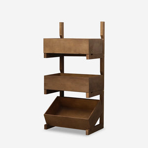 Wooden Standing Shelf