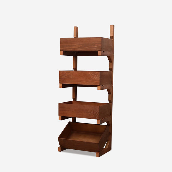 Wooden Standing Shelf