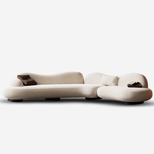 Minimalist Irregular-Shaped Sofa