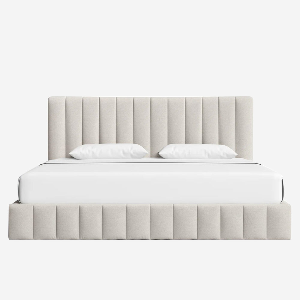 Modern Minimalist Solid Wood Bed