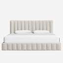 Modern Minimalist Solid Wood Bed