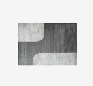 Contemporary Abstract Line Art Rug | Super Soft 3D Textured Polypropylene