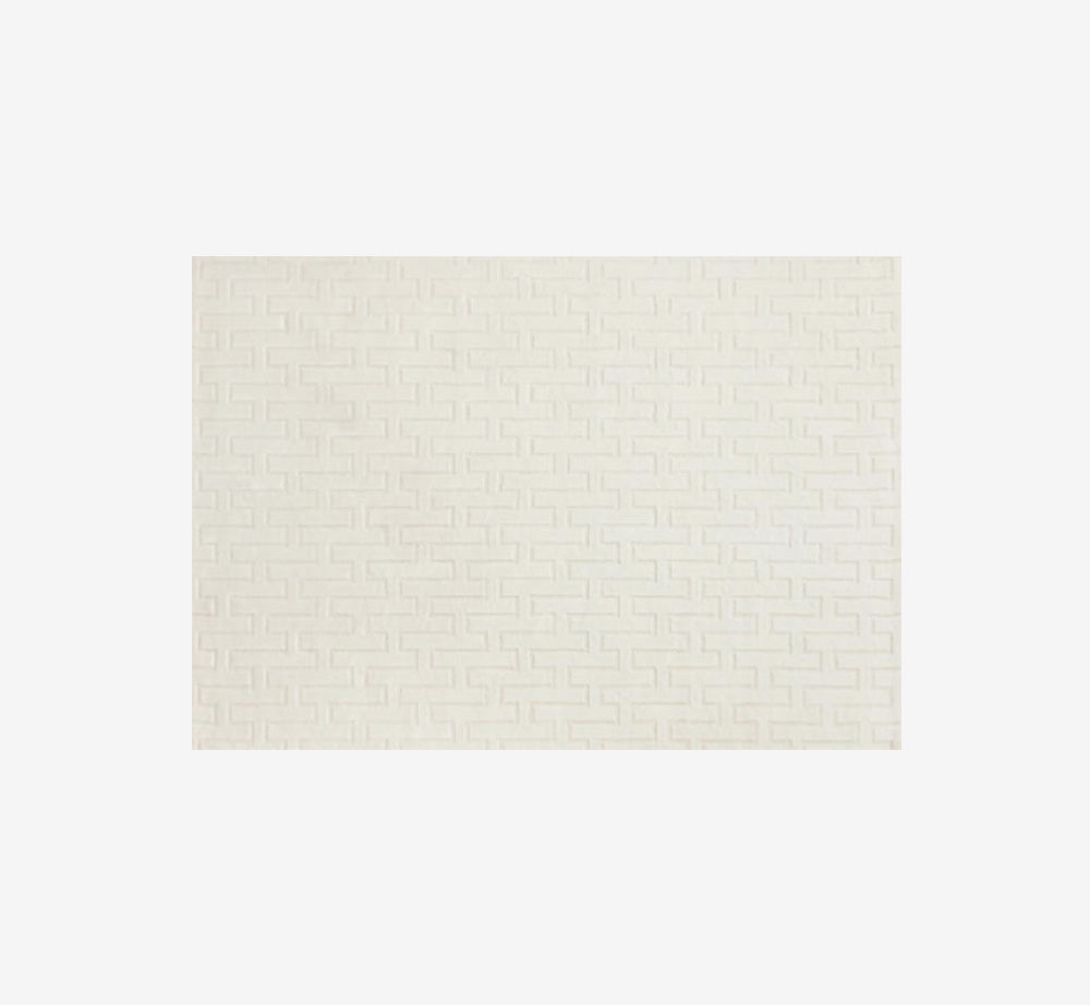 Contemporary Tonal Geometric Woven Rug | Super Soft Polypropylene Blend