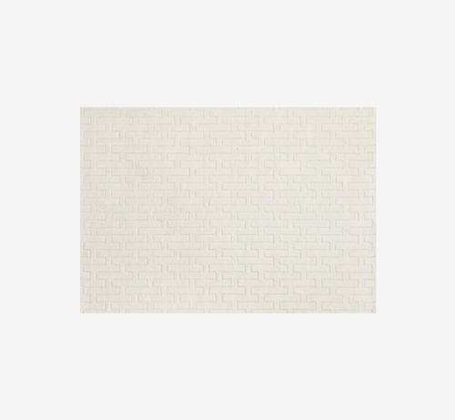Contemporary Tonal Geometric Woven Rug | Super Soft Polypropylene Blend