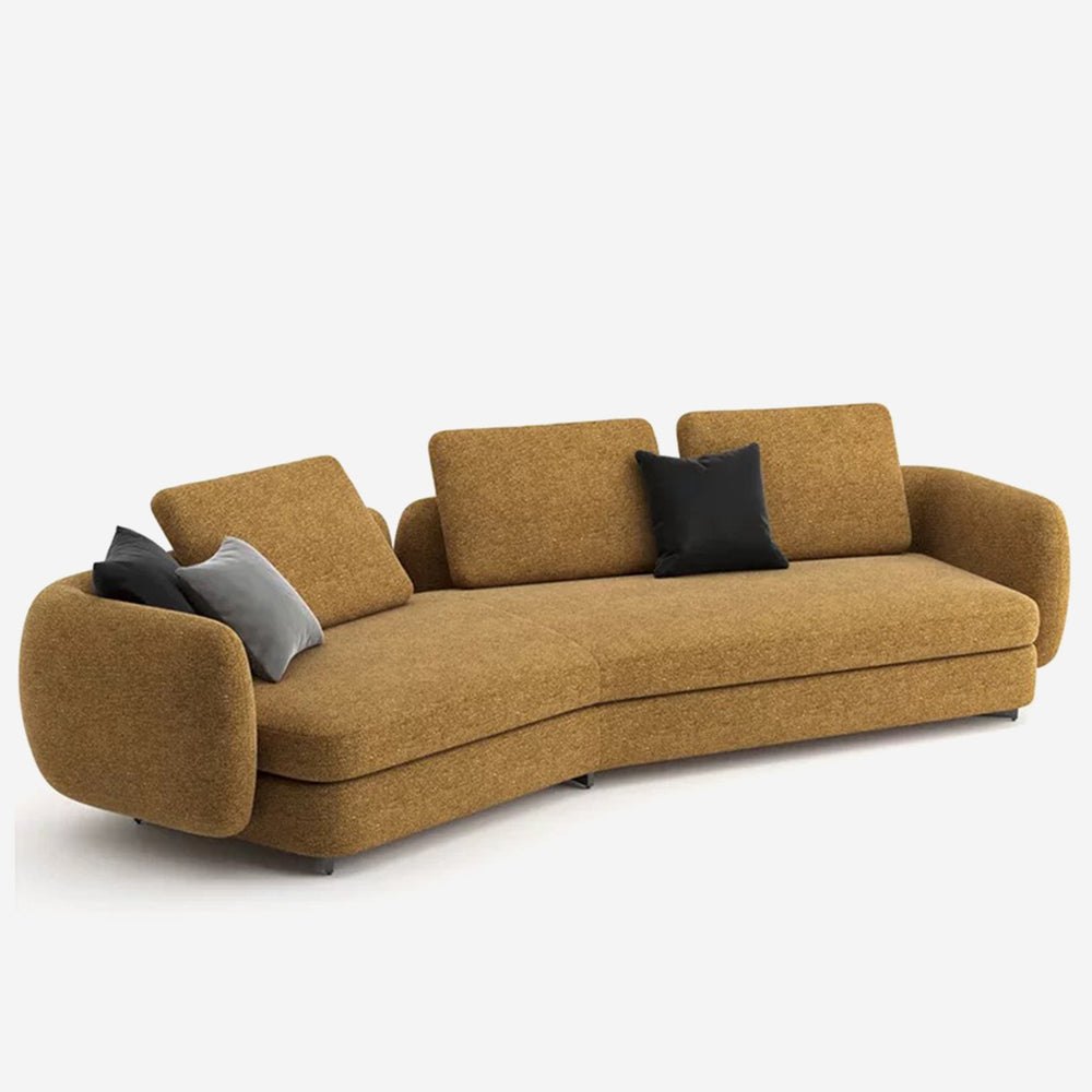 Curved Corner Modern Sofa